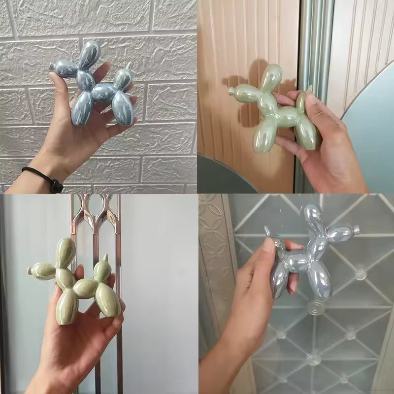 Mini Ceramic Balloon Dog Statue