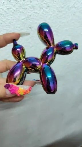 Mini Ceramic Balloon Dog Statue
